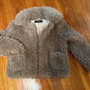 Faux Fur Cropped Jacket